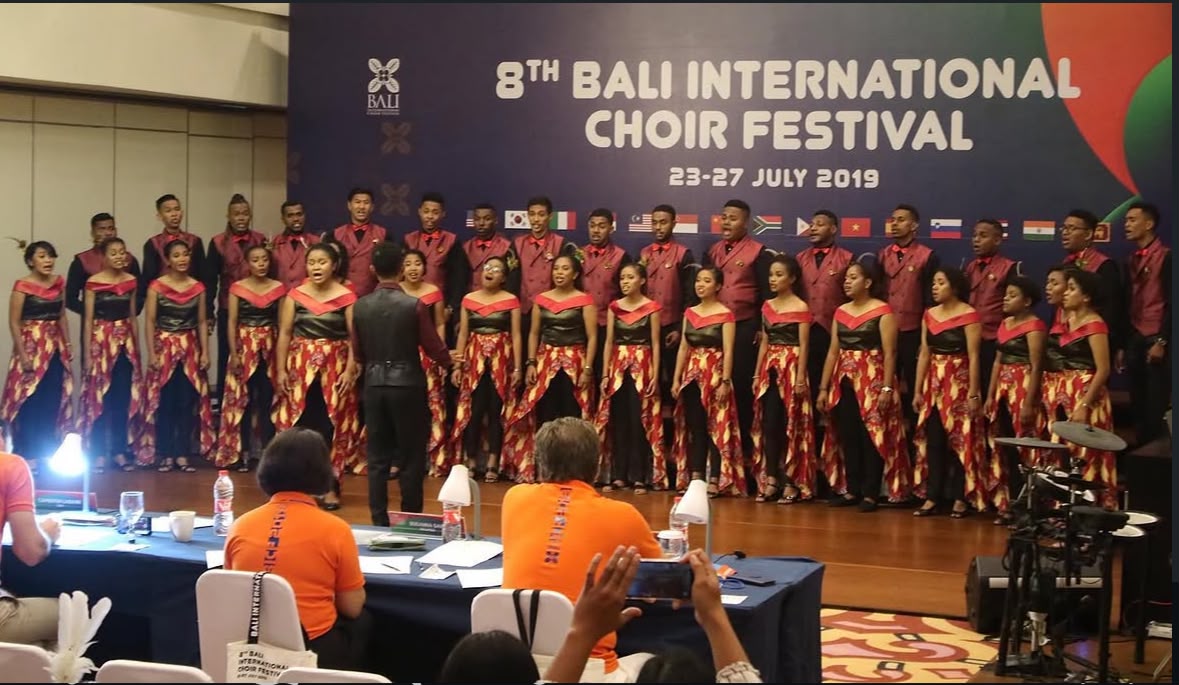 Dokumentasi GOLD 2 (JUARA 3) - BALI INTERNATIONAL CHOIR FESTIVAL